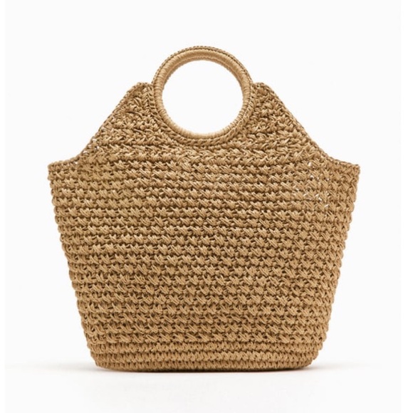 Zara Woven Shopper Bag - Picture 1 of 5